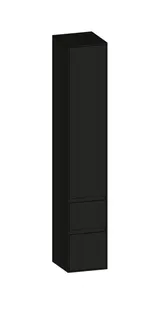 SCALIDO-Hochschrank zu KP 320x1790x350mm 1 Tür links 2 Auszüge Farbvariante A/A/A