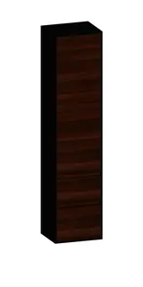 SCALIDO-Hochschrank zu KP 420x1790x350mm 1 Tür rechts 2 Auszüge Farbvariant E/V/E