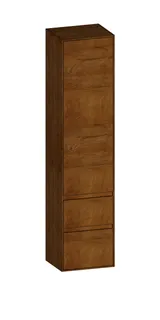 SCALIDO-Hochschrank zu KP 420x1790x350mm 1 Tür rechts 2 Auszüge Farbvariant S/S/S