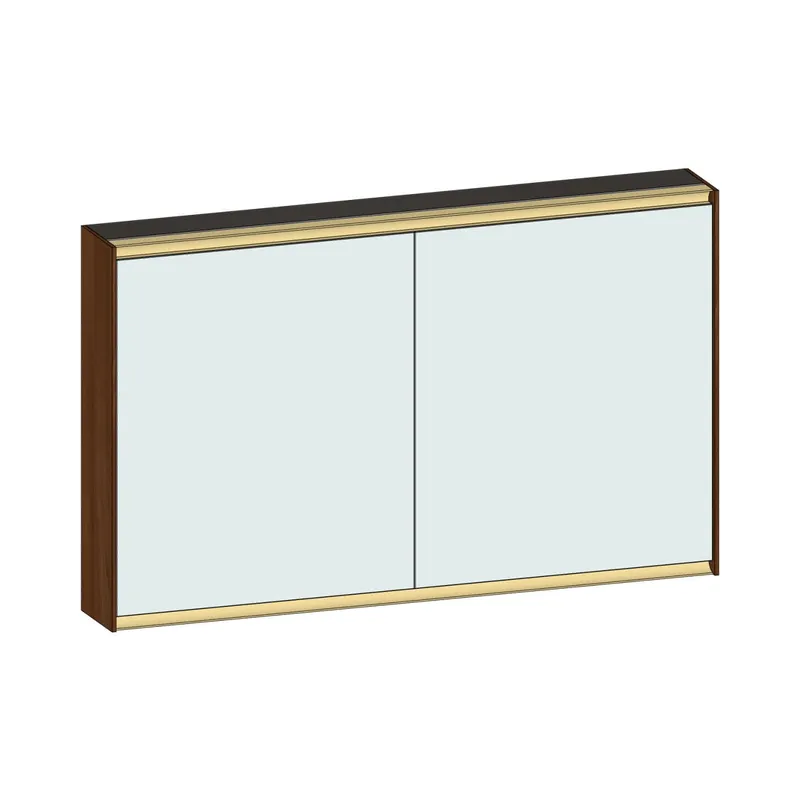 SCALIDO-Spiegelschrank Typ SPSSCA12001 1220x750x170mm 2-türig LED-Bel Farbvar E