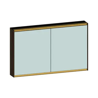 SCALIDO-Spiegelschrank Typ SPSSCA12001 1220x750x170mm 2-türig LED-Bel Farbvar N