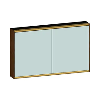 SCALIDO-Spiegelschrank Typ SPSSCA12001 1220x750x170mm 2-türig LED-Bel Farbvar S