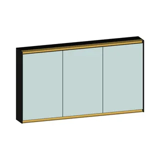 SCALIDO-Spiegelschrank Typ SPSSCA13001 1320x750x170mm 3-türig LED-Bel Farbvar A