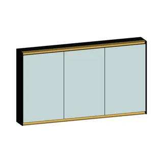 SCALIDO-Spiegelschrank Typ SPSSCA13001 1320x750x170mm 3-türig LED-Bel Farbvar V
