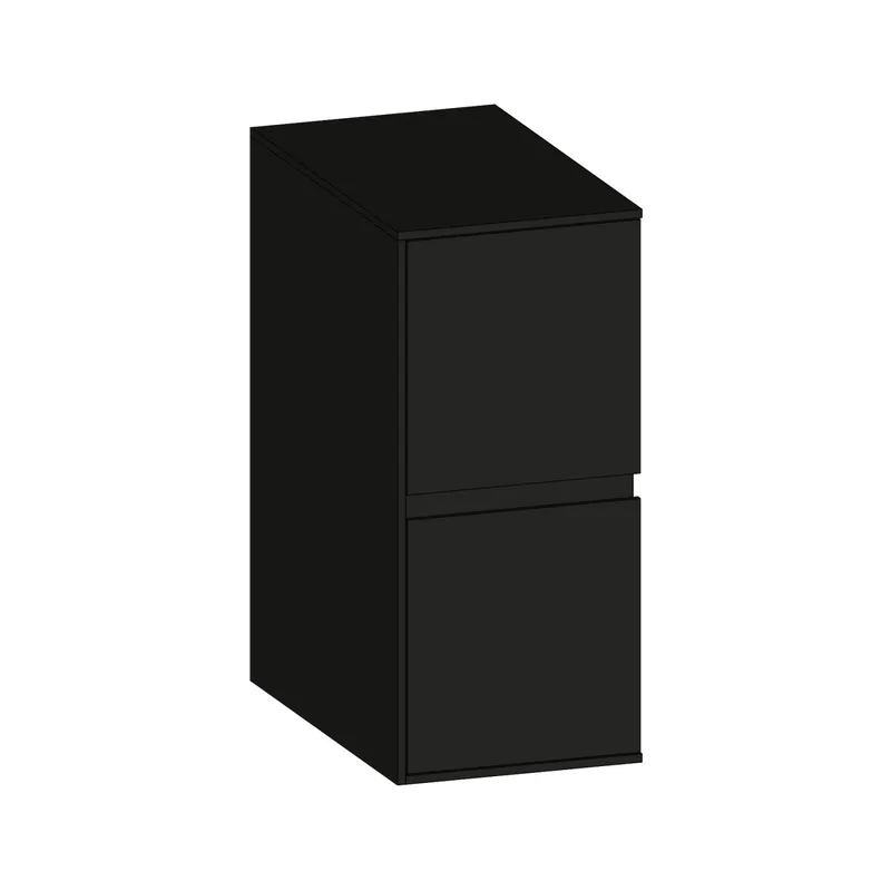 SCALIDO-Unterschrank SLIM Wange links 300x660x490mm 2 Auszüge Farbvar. A/A/A
