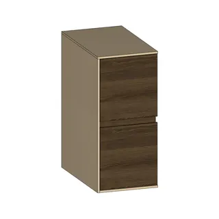 SCALIDO-Unterschrank SLIM Wange links 300x660x490mm 2 Auszüge Farbvar. N/K/N