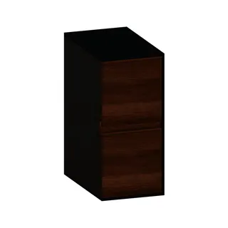 SCALIDO-Unterschrank SLIM Wange rechts 300x660x490mm 2 Auszüge Farbvar. E/V/E
