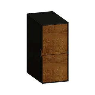 SCALIDO-Unterschrank SLIM Wange rechts 300x660x490mm 2 Auszüge Farbvar. S/A/S