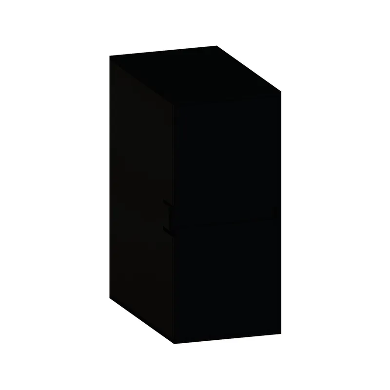 SCALIDO-Unterschrank SLIM Wange rechts 300x660x490mm 2 Auszüge Farbvar. V/V/V