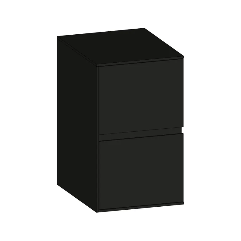 SCALIDO-Unterschrank SLIM Wange links 400x660x490mm 2 Auszüge Farbvar. A/A/A