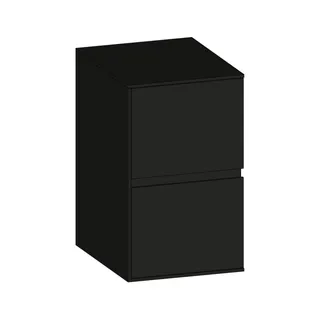 SCALIDO-Unterschrank SLIM Wange links 400x660x490mm 2 Auszüge Farbvar. A/A/A