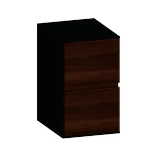SCALIDO-Unterschrank SLIM Wange links 400x660x490mm 2 Auszüge Farbvar. E/V/E