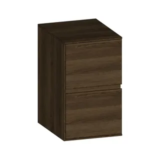 SCALIDO-Unterschrank SLIM Wange links 400x660x490mm 2 Auszüge Farbvar. N/N/N