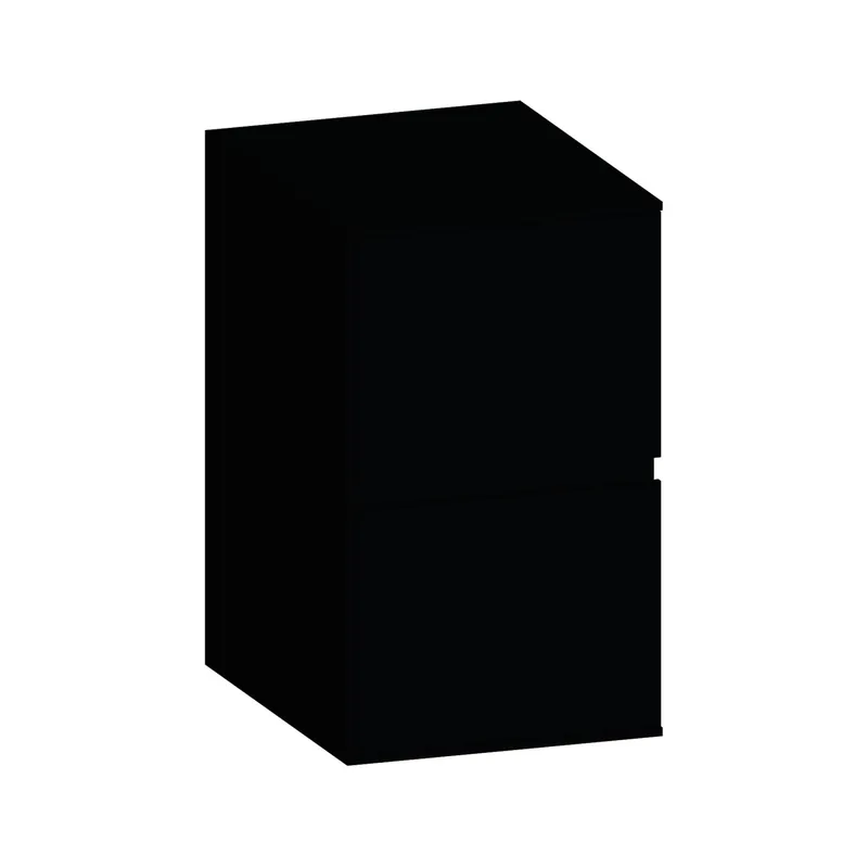 SCALIDO-Unterschrank SLIM Wange links 400x660x490mm 2 Auszüge Farbvar. V/V/V