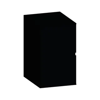 SCALIDO-Unterschrank SLIM Wange links 400x660x490mm 2 Auszüge Farbvar. V/V/V