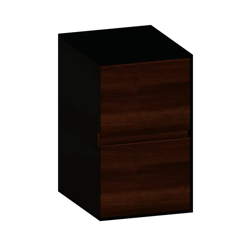 SCALIDO-Unterschrank SLIM Wange rechts 400x660x490mm 2 Auszüge Farbvar. E/V/E