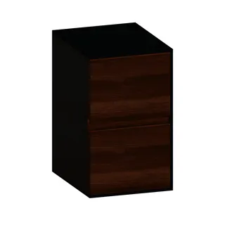 SCALIDO-Unterschrank SLIM Wange rechts 400x660x490mm 2 Auszüge Farbvar. E/V/E