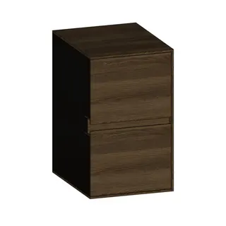 SCALIDO-Unterschrank SLIM Wange rechts 400x660x490mm 2 Auszüge Farbvar. N/N/N
