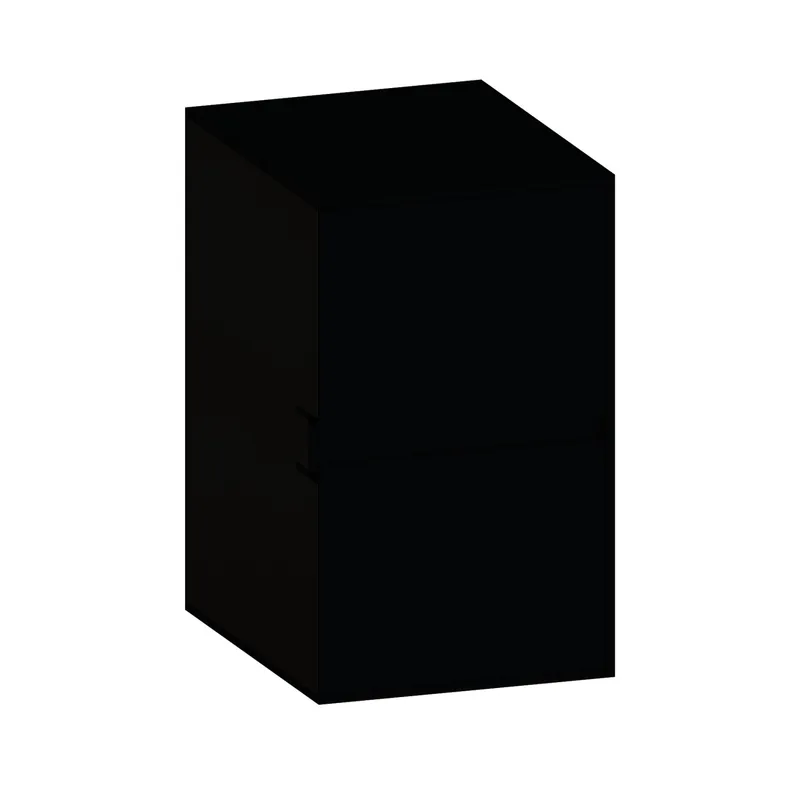 SCALIDO-Unterschrank SLIM Wange rechts 400x660x490mm 2 Auszüge Farbvar. V/V/V