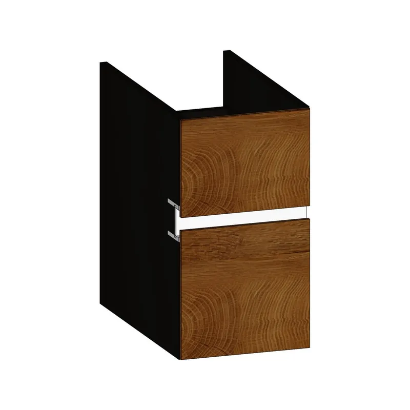 SCALIDO-Unterschrank zu Konsolenplatte 300x540x510mm 2 Auszüge Farbvar. Sonder