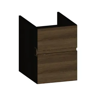 SCALIDO-Unterschrank zu Konsolenplatte 400x540x510mm 2 Auszüge Farbvar. N/X/N