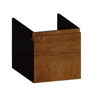 SCALIDO-Unterschrank zu Konsolenplatte 400x410x510mm 1 Auszug Farbvar. S/X/S