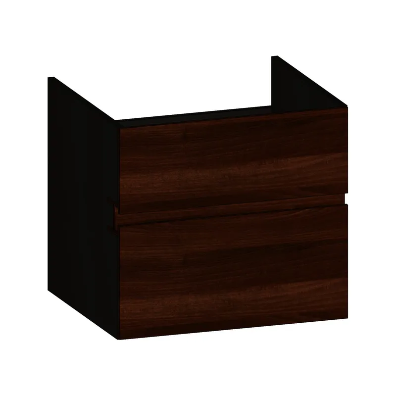 SCALIDO-Unterschrank zu Konsolenplatte 600x540x510mm 2 Auszüge Farbvar. E/X/E
