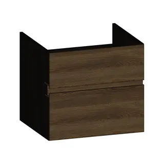 SCALIDO-Unterschrank zu Konsolenplatte 600x540x510mm 2 Auszüge Farbvar. N/X/N