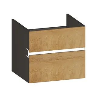 SCALIDO-Unterschrank zu Konsolenplatte 600x540x510mm 2 Auszüge Farbvar. Sonder