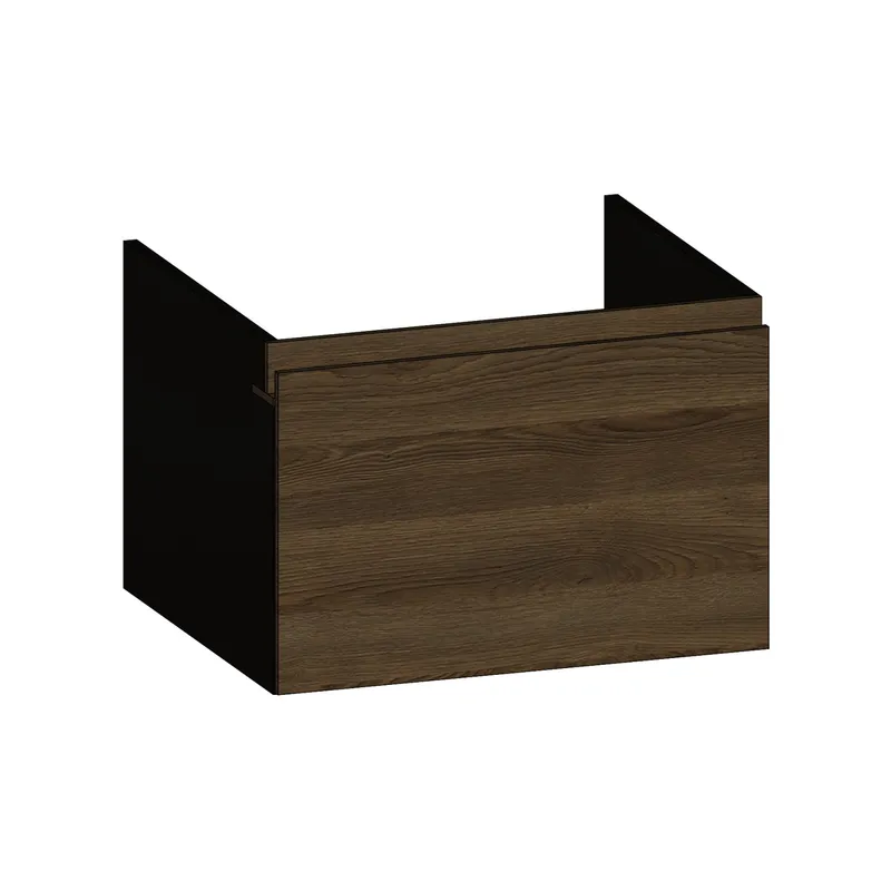 SCALIDO-Unterschrank zu Konsolenplatte 600x410x510mm 1 Auszug Farbvar. N/X/N