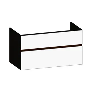 SCALIDO-Unterschrank zu Konsolenplatte 1000x540x510mm 2 Auszüge Farbvar. W/X/E