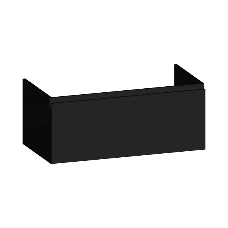 SCALIDO-Unterschrank zu Konsolenplatte 1000x410x510mm 1 Auszug Farbvar. A/X/A