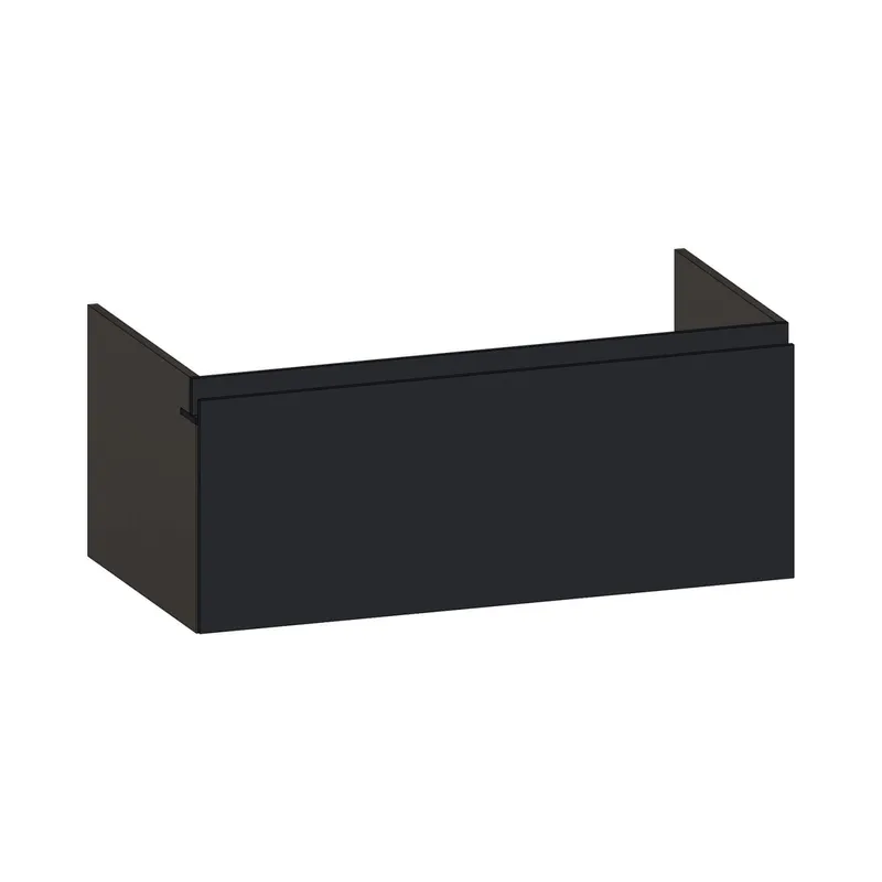 SCALIDO-Unterschrank zu Konsolenplatte 1000x410x510mm 1 Auszug Farbvar. V/X/V