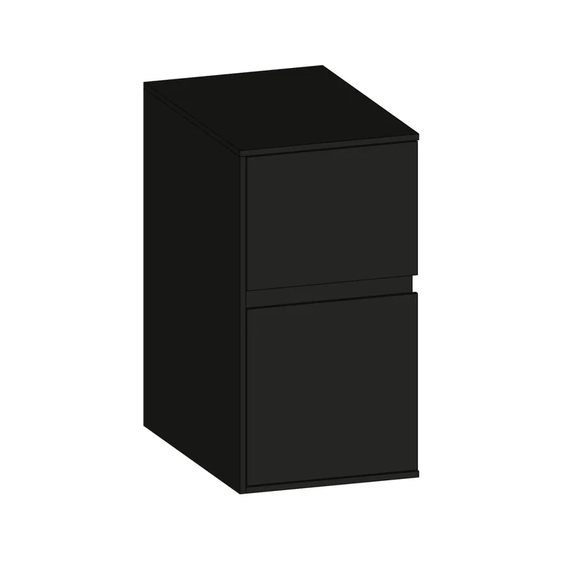 SCALIDO-Unterschrank Waschtisch Wand Wange links 300x560x460mm 2 Auszüge Farbvar. A/A/A