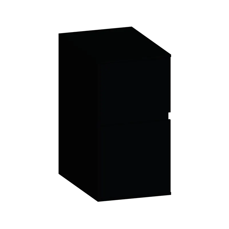 SCALIDO-Unterschrank Waschtisch Wand Wange links 300x560x460mm 2 Auszüge Farbvar. V/V/V