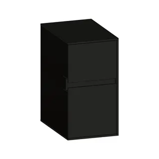 SCALIDO-Unterschrank WTWand Wange rechts 300x560x460mm 2 Auszüge Farbvar. A/A/A
