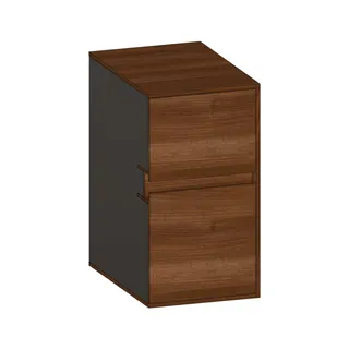 SCALIDO-Unterschrank WTWand Wange rechts 300x560x460mm 2 Auszüge Farbvar. E/E/E