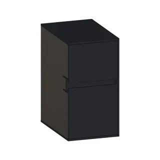 SCALIDO-Unterschrank WTWand Wange rechts 300x560x460mm 2 Auszüge Farbvar. V/V/V