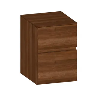SCALIDO-Unterschrank Waschtisch Wand Wange links 400x560x460mm 2 Auszüge Farbvar. E/E/E
