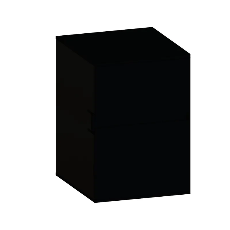SCALIDO-Unterschrank WTWand Wange rechts 400x560x460mm 2 Auszüge Farbvar. V/V/V