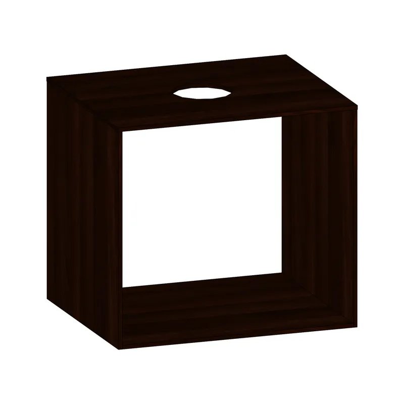 SCALIDO-Konsolenplatte m. Rahmen f Waschtisch US 622x560x510mm 1 Ausschn mittig Farbvar E