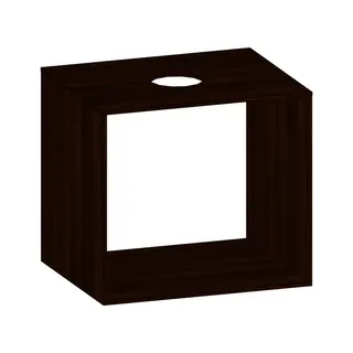 SCALIDO-Konsolenplatte m. Rahmen f Waschtisch US 622x560x510mm 1 Ausschn mittig Farbvar E