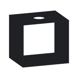 SCALIDO-Konsolenplatte m. Rahmen f Waschtisch US 622x560x510mm 1 Ausschn mittig Farbvar V