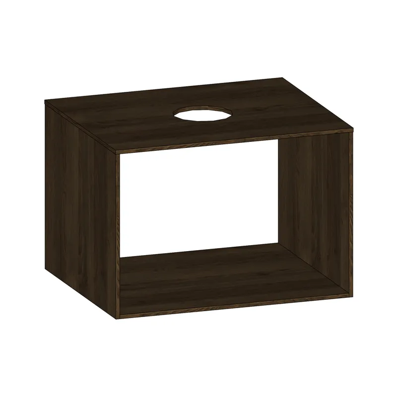 SCALIDO-Konsolenplatte m. Rahmen f Waschtisch US 622x430x510mm 1 Ausschn mittig Farbvar N