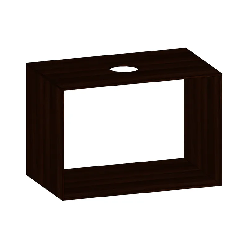SCALIDO-Konsolenplatte m. Rahmen f Waschtisch US 822x560x510mm 1 Ausschn mittig Farbvar E