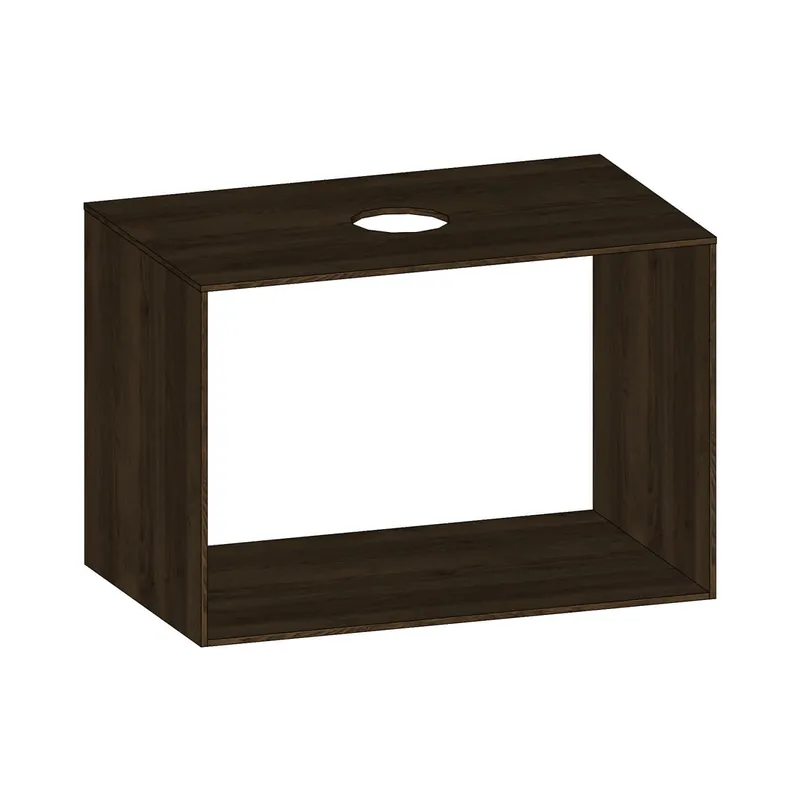 SCALIDO-Konsolenplatte m. Rahmen f Waschtisch US 822x560x510mm 1 Ausschn mittig Farbvar N