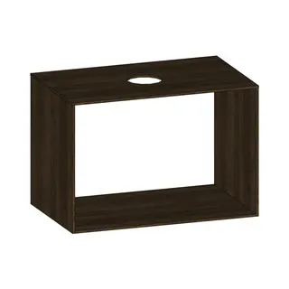 SCALIDO-Konsolenplatte m. Rahmen f Waschtisch US 822x560x510mm 1 Ausschn mittig Farbvar N