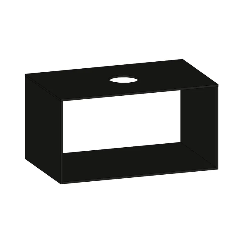 SCALIDO-Konsolenplatte m. Rahmen f Waschtisch US 822x430x510mm 1 Ausschn mittig Farbvar A