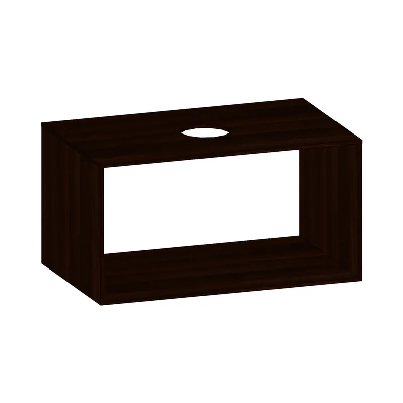 SCALIDO-Konsolenplatte m. Rahmen f Waschtisch US 822x430x510mm 1 Ausschn mittig Farbvar E