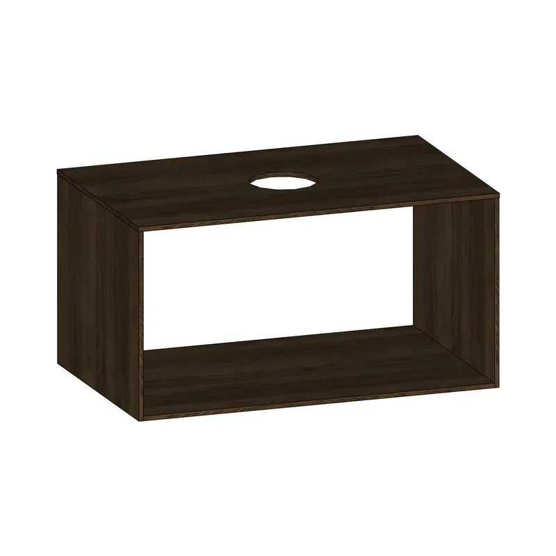 SCALIDO-Konsolenplatte m. Rahmen f Waschtisch US 822x430x510mm 1 Ausschn mittig Farbvar N